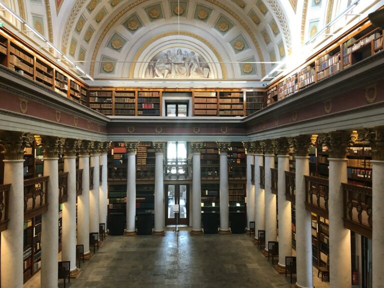 Big library.