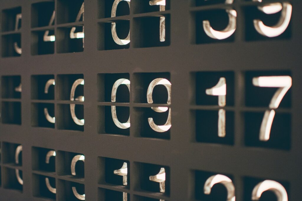 Numbers.