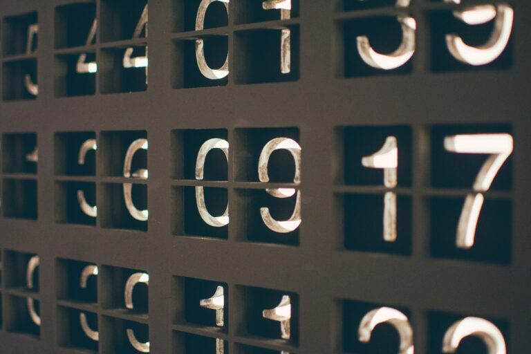 Numbers.